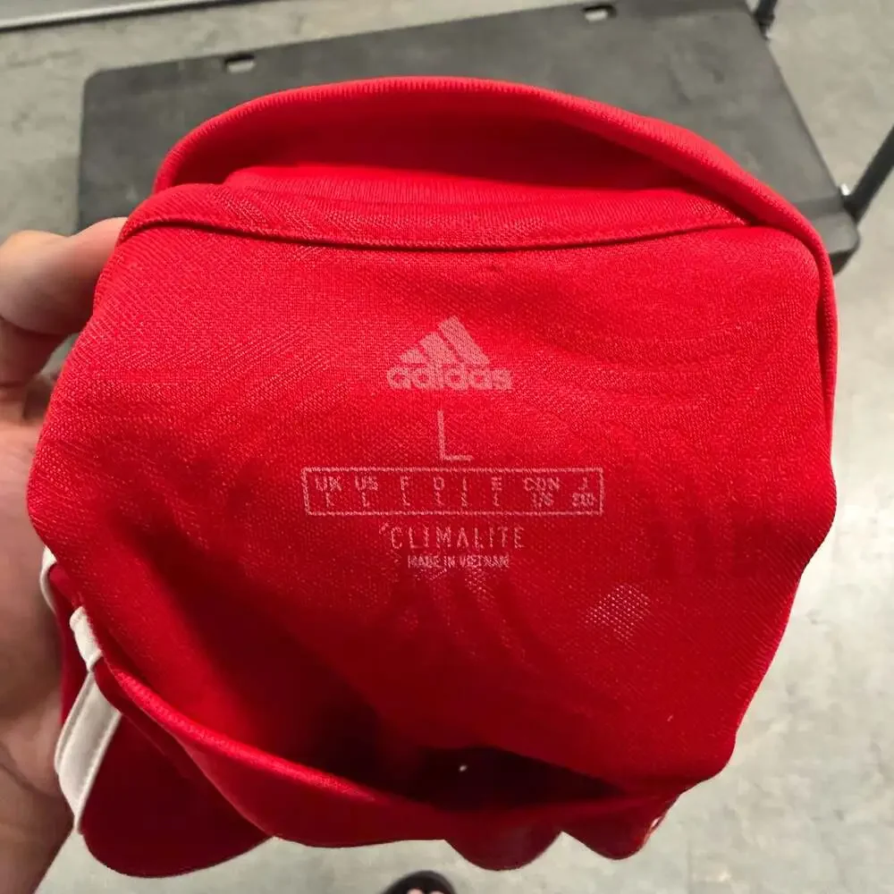 Adidas Tango Icon Soccer Jersey Number 7 Red Climalite